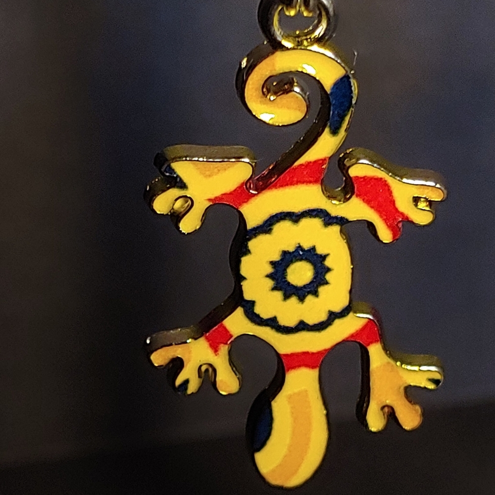 Gecko earrings - Picture 3 of 8